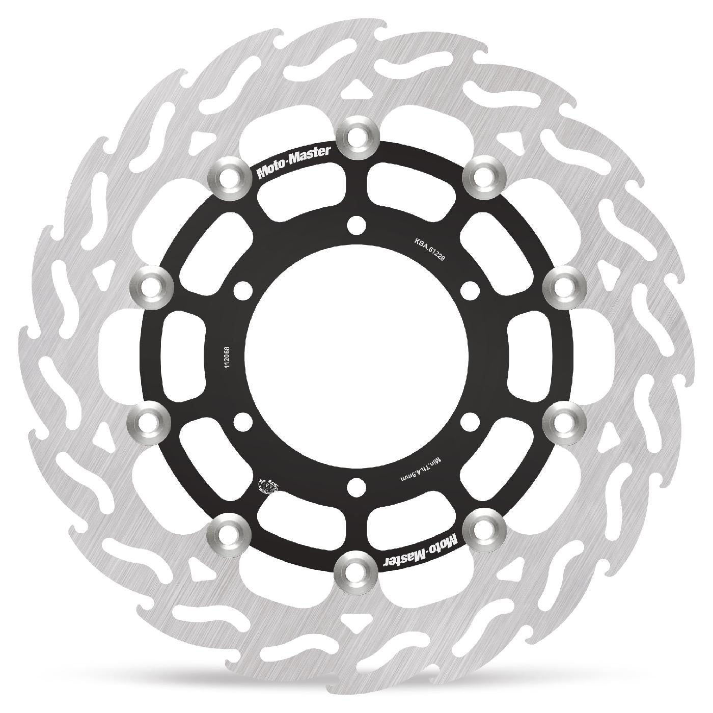 Moto-Master Front Left Floating Flame Series 310 mm For Suzuki GSX-R 1000 (ABS) 2015-2016